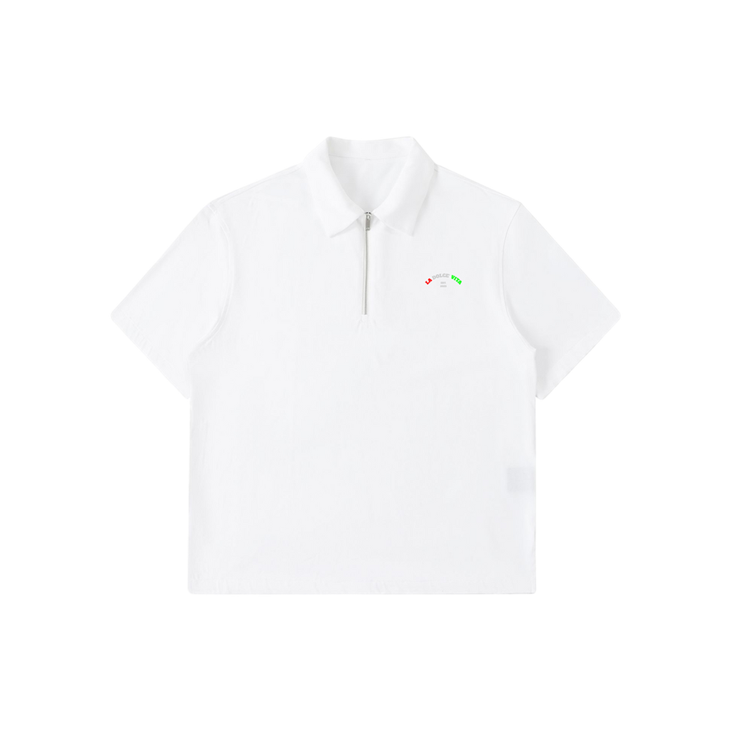 CALABRESE QUARTER ZIP POLO SHIRTS
